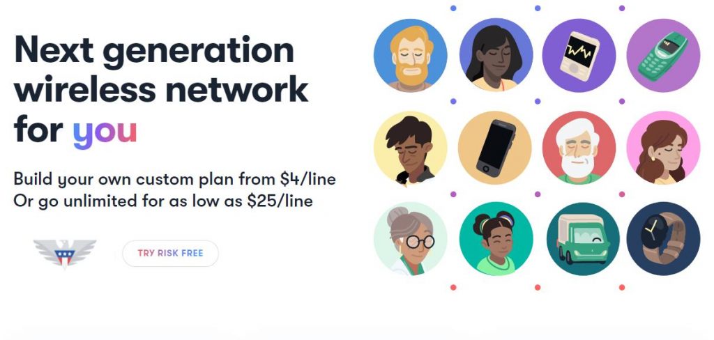 US Mobile Offers 4 Unlimited Lines For $25/line, $100/Month